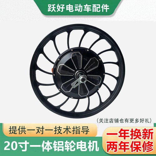 20寸电动车电机48V60V轮毂电机