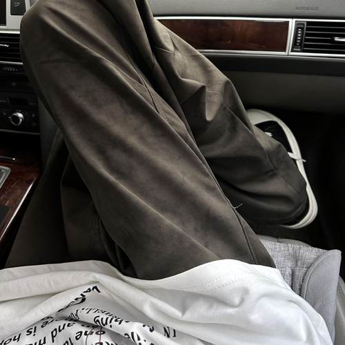 美式vibe大理石纹裤子