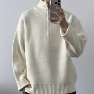 「韩剧男主」半拉链高领毛衣54360 秋季少年男大针织CCD自由商店