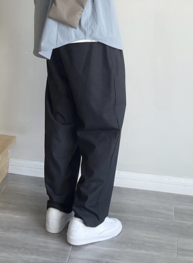 高级感垂坠西裤04403 CITYBOY锥型阔腿男女宽松insCCD自由商店