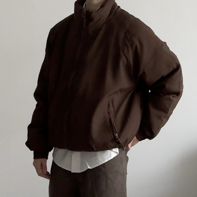 CCD立领基础插肩袖宽松夹克