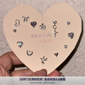 多款 PAUSA 进口锆石爱心皇冠系列小耳钉 s925 ANN