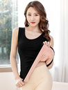 马甲坎肩 吊带内衣大码 保暖背心女内搭加厚加绒内穿棉毛打底衫 冬季