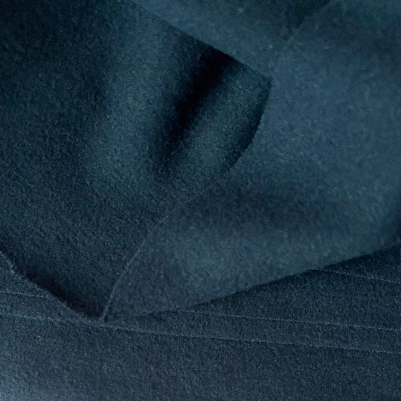 孔雀蓝秋冬双面奥绒打底保暖澳绒面料柔软弹力内衣连衣裙裤子布料