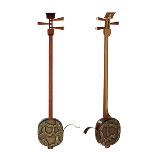 宋广宁三弦草花梨大三弦花梨指板60改革/80/传统专业演奏正品授权