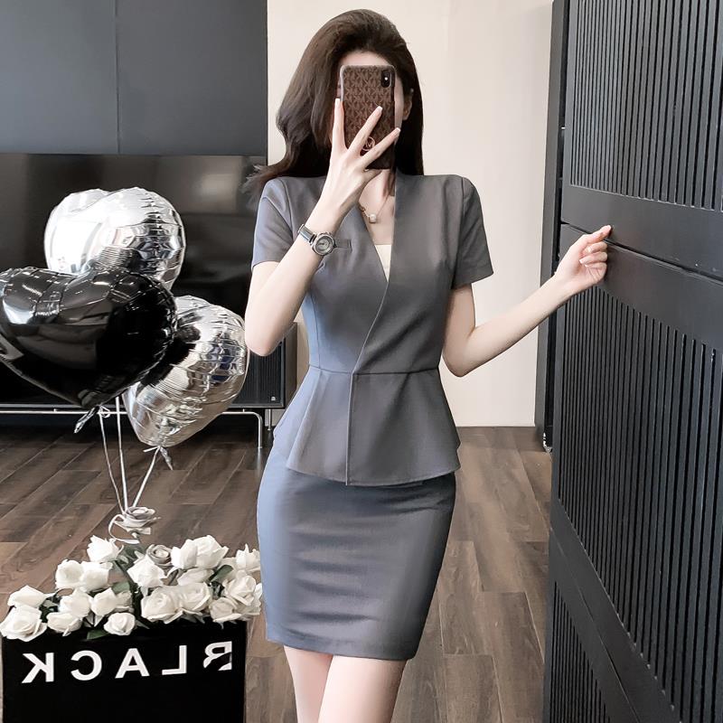 面试西装套装女2025新款职业装气质女神范高端正装西服外套工作服