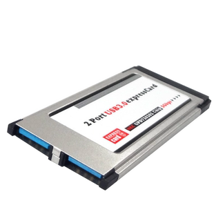 热卖 笔记本 Express转USB3.0扩展卡ExpressCard 34NEC(2口)