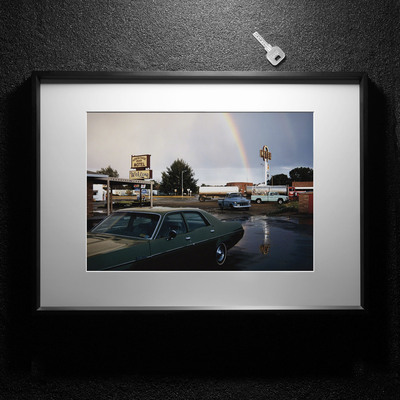 斯蒂芬肖尔 摄影装饰画 摄影家Stephen Shore 客厅小众艺术挂画