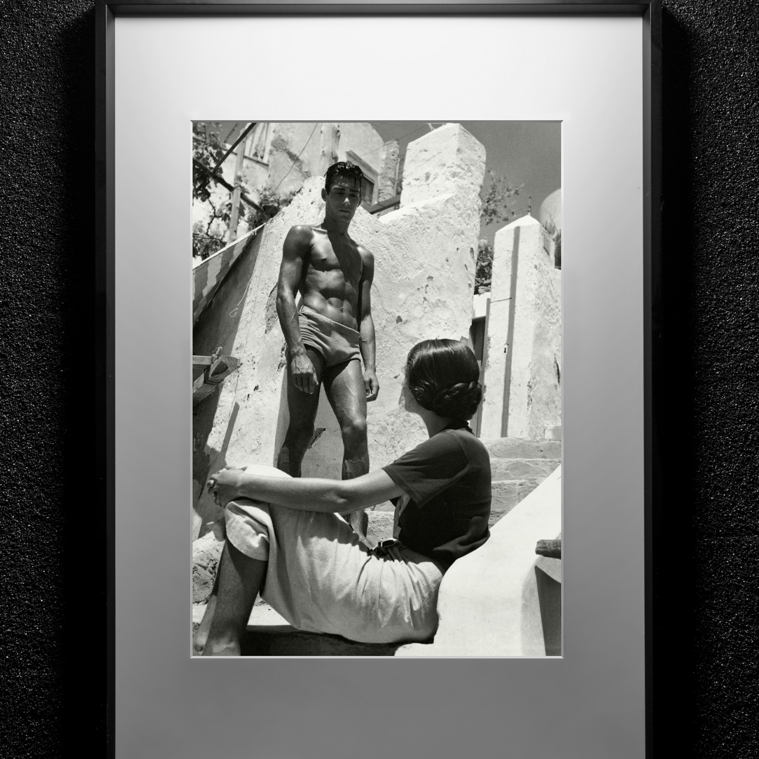 摄影作品挂画 德国摄影师Herbert List的艺术名作 卧室客厅装饰画