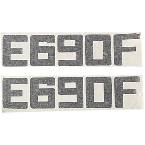 山东临工挖掘机轮挖新款E660/85F/135f/210f/E6400F改大型号贴纸