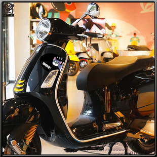 6日 贴纸 适用vespa维斯帕 GTV 饰贴花 前后板个性 装 GTS300 HPE