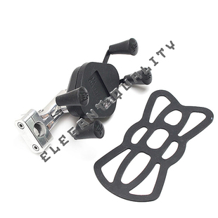 适用Vespa维斯帕伟士牌GTS300春天冲刺150改装手机导航手机夹支架