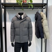 处理冬款 男士 短款 赔钱断码 羽绒服外套休闲厚款 可脱卸帽鸭绒服领佐
