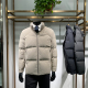 立领牛奶丝面料羽绒外套商务休闲鸭绒服领佐诺依 男士 25年冬季 新品