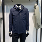 茄克上衣帽子可拆卸夹克商务休闲品质外套领佐品牌 男士 26春季 新品