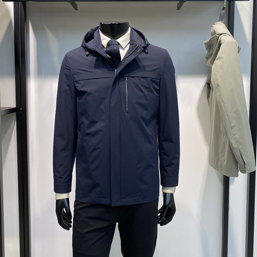 领佐品牌可拆卸帽秋季男士夹克