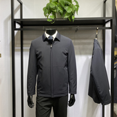 内胆可拆卸男士 25年冬季 新品 翻领羽绒服商务鹅绒服外套领佐诺依