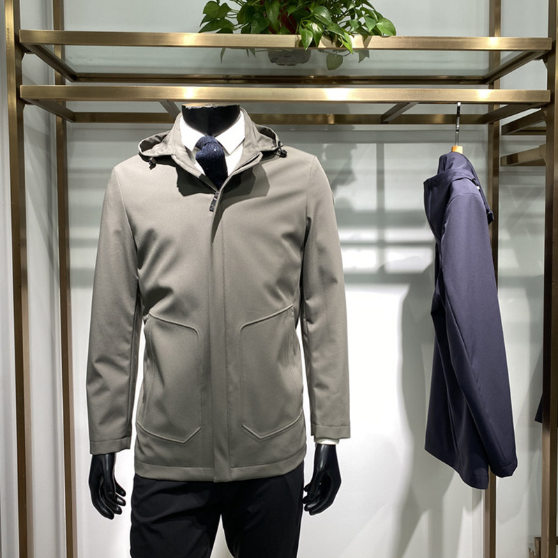 秋季新品男士派克服上衣帽子可拆卸夹克商务休闲品质外套领佐诺依,男装,夹克,淘宝优惠券,粉丝福利购,淘宝优惠卷