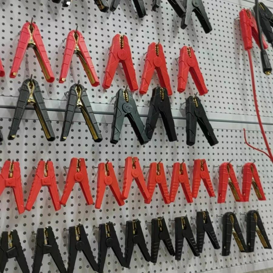 厂家现货供应汽车充电夹电瓶夹鳄鱼夹启动电源夹测试夹夹子