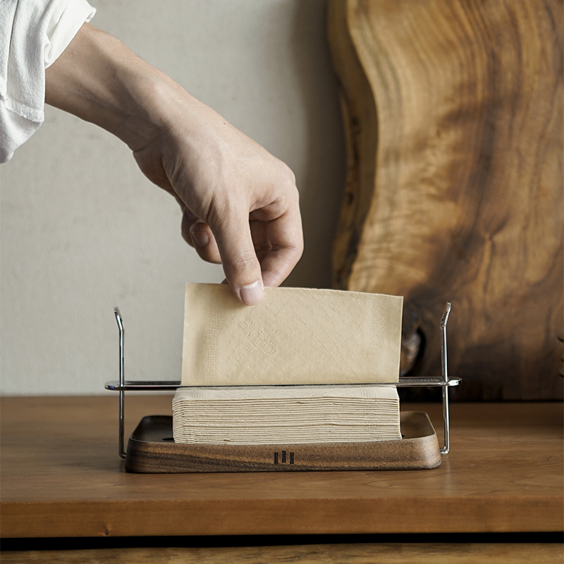 山隐造物客厅抽纸盒创意纸巾盒