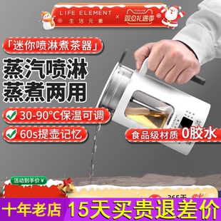 生活元 素养生壶办公室玻璃烧水多功能保温烧水壶养生杯炖煮煮茶壶