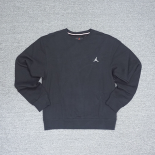 NIKE AIR JORDAN 男子圆领加绒保暖运动休闲套头卫衣 DN7957-010