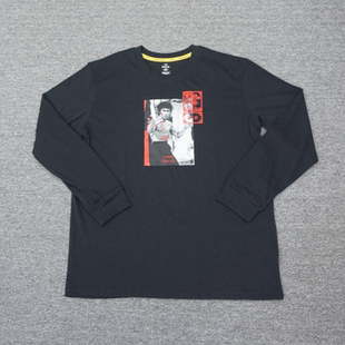 UA安德玛 男士CURRY库里李小龙联名训练运动长袖T恤 1385309-001