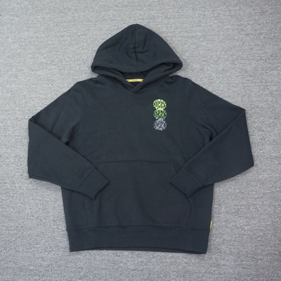 安德玛库里印花运动抓绒卫衣帽衫