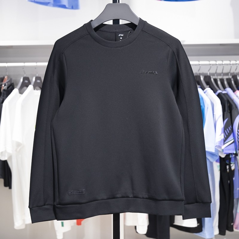 李宁卫衣2024秋季新款健身系列男子圆领透气套头无帽卫衣AWDU869,运动服/休闲服装,运动卫衣/套头衫,淘宝优惠券,粉丝福利购,淘宝优惠卷