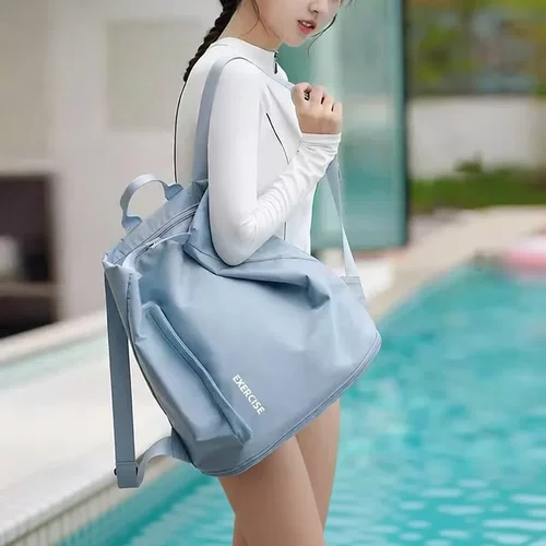 游泳防水包装备双肩背包女沙滩健身运动泳衣干湿分离收纳包男