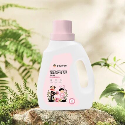 paul frank 家用清洁 花漾柔护洗衣液3kg