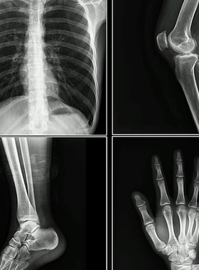 X光CT胶片代打印电影视小品道具教学骨牙口腔科观灯片宠物医院用