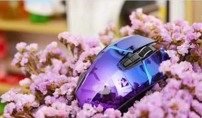 达尔优牧马人网吧电竞游戏鼠标