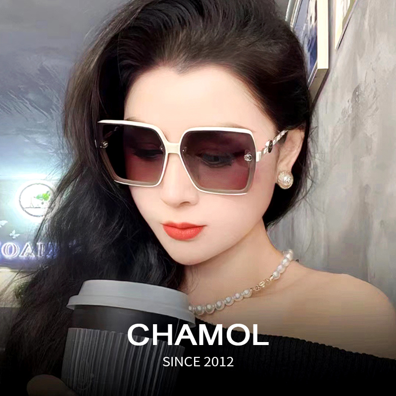 偏光防紫外线大框潮流ins女墨镜