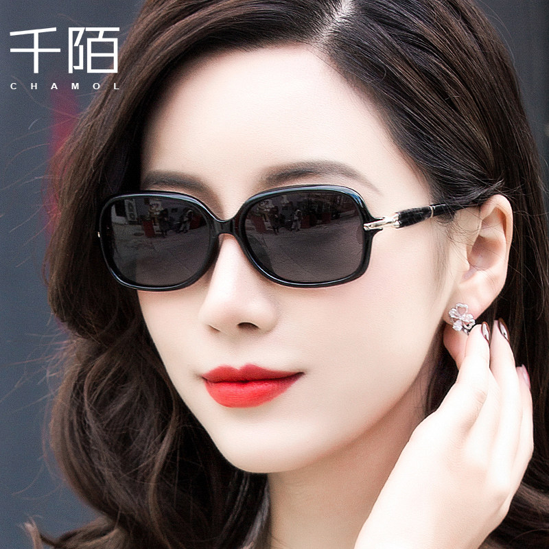 太阳镜女小脸款开车专用偏光太阳眼镜防紫外线中老年人墨镜小方框