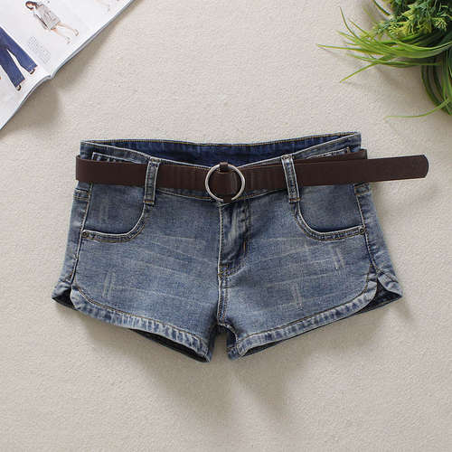 低腰打底ins新款牛仔短裤