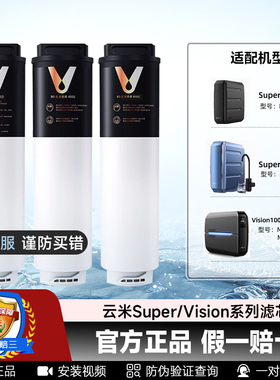 云米净水器滤芯Super/Vision3-1000G1200G系列5in1复合RO反渗透膜
