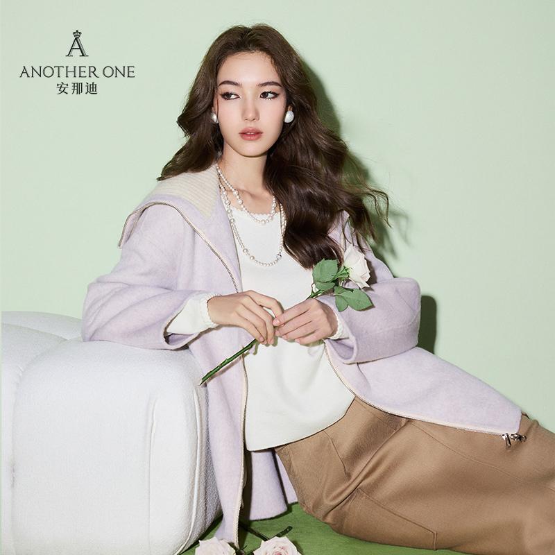 ANOTHERONE双面羊毛大衣