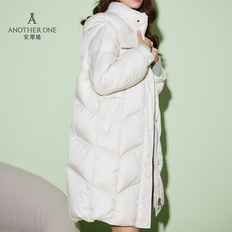 中长款加厚羽绒服时尚百搭