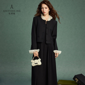 ANOTHER ONE安那迪简单大方高级感穿搭长裙大方得体绝美连