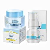 正品 儿童专用防晒霜户外游玩紫外线学生防水物理军训清爽隔离乳液