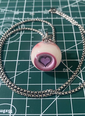 蝶心纯手工制作挂件项链学生生日礼物cosplay饰品