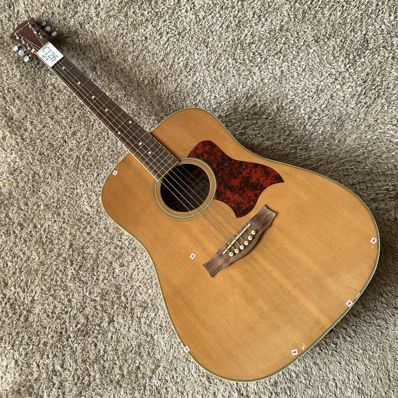 品牌 caraya 歌利亚红松木合板民谣木吉他41寸库存 原木色 微瑕