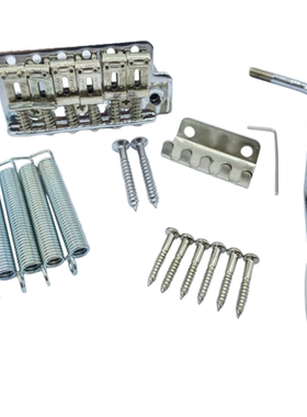 日产 TOKAI 东海电吉他六点式单摇颤音系统拉弦板琴桥 银色 库存