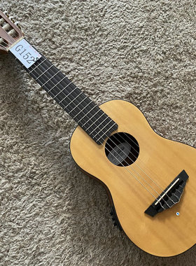 安吉利克 D'Angelico 6弦古典吉他电箱 28寸云杉木单板小吉他瑕疵