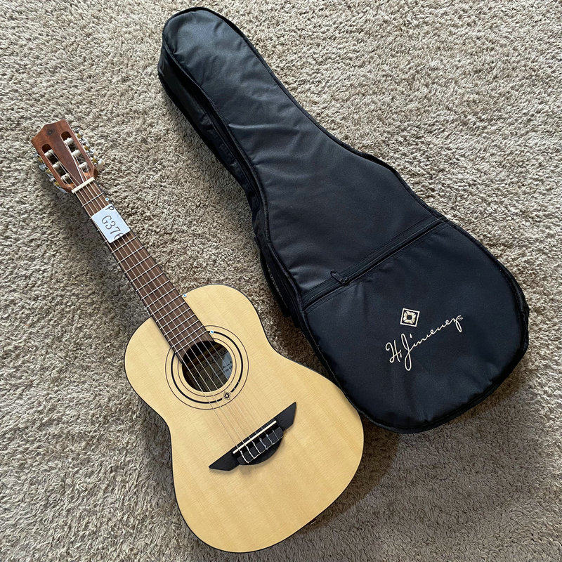 墨西哥H.Jimenez云杉桃花芯木古典吉他合板34寸儿童旅行琴微瑕