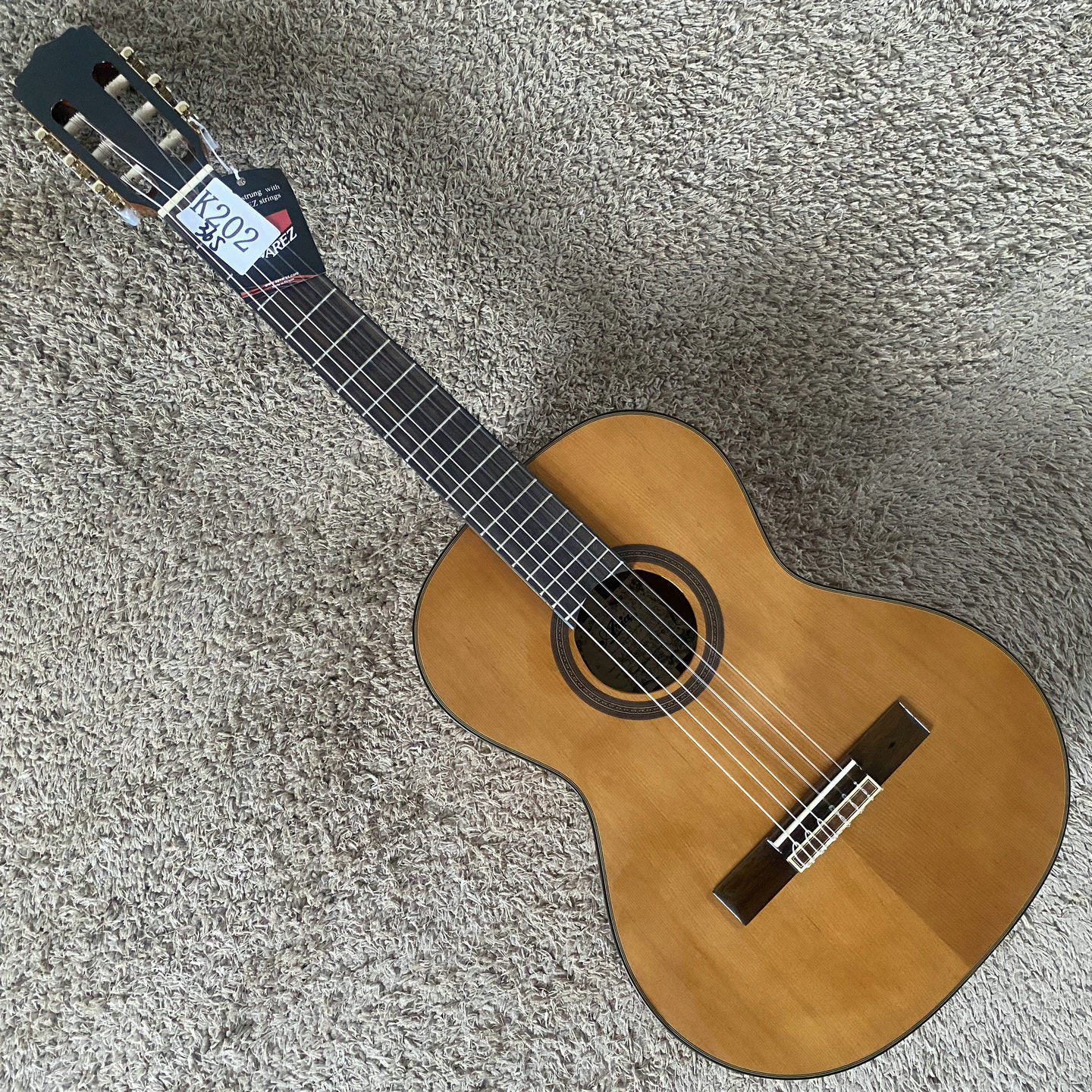 日本 Aria 红松桃花芯古典吉他面单36英寸 迷你儿童旅行琴专业级