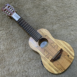 美国安吉利克 Angelico6弦古典吉他电箱28英寸小吉他地图纹微瑕