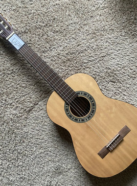 Sunlite 云杉桃花芯木古典吉他合板36英寸琴颈可调原木色哑光微瑕