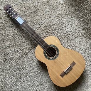 Sunlite 云杉桃花芯木古典吉他合板36英寸琴颈可调原木色哑光微瑕
